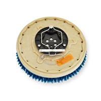14" CLEAN GRIT (180) scrubbing brush assembly fits Factory Cat / Tomcat model 29 (6 Point Plate - )