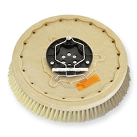 18" White Tampico brush assembly fits Tennant model Powerline 20-HD