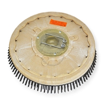 18" Steel wire scrubbing brush assembly fits TORNADO model Floorkeeper 36 (99450/451) 