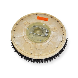 15" MAL-GRIT (80) scrubbing and stripping brush assembly fits TORNADO model 3500 Floorkeeper 