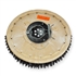 19" MAL-GRIT (80) scrubbing and stripping brush assembly fits Windsor model Trident Compact 20