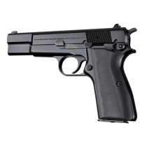 Hogue Browning Hi Power Grips G-10 Solid Black