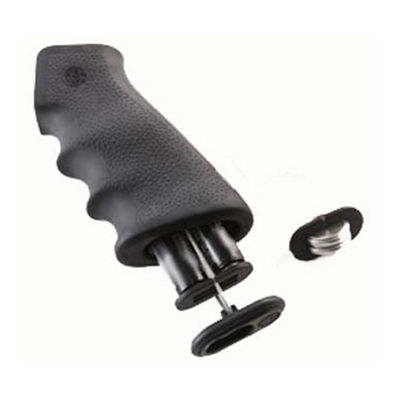 Hogue AR-15 Rubber Grip w/Storage Kit Black