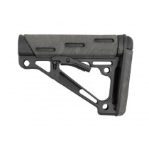 AR-15 / M16: OverMolded Collapsible Buttstock (Fits Commercial Buffer Tube) - Ghillie Green