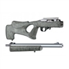 Hogue 10/22 Takedown Thumbhole .920" Diameter Barrel Rubber OverMolded Stock Ghillie Green