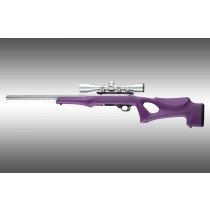 Hogue 10/22 Overmolded Stock Tac Thumbhole, .920 Barrel, Purple