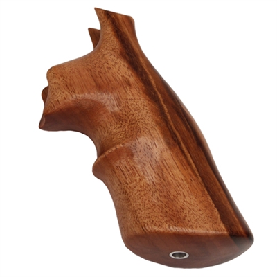 Hogue Wood Grip - Goncalo Alves S&W N Frame, Round Butt