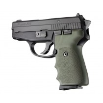 Hogue Sig P239 Grips Rubber w/Finger Grooves Olive Drab Green