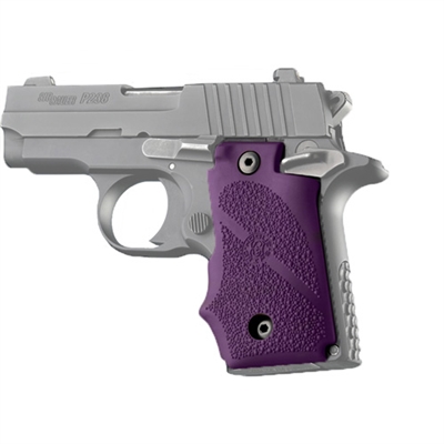 Hogue Sig P238 Grips w/Finger Grooves, Purple