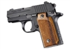 Sig Sauer P238 Goncalo Alves Checkered Wood Grips