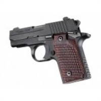 Hogue Sig P238 Grip Pirahna G-10 G-Mascus Red Lava