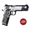 Red Laser Enhanced Grip for 1911 Govt. Model: Piranha G10 - G-Mascus Dark Earth