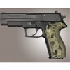 SIG Sauer P227 DA/SA Piranha Grip G10 - G-Mascus Green