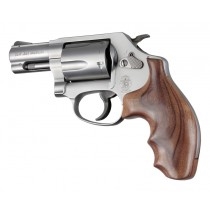 Hogue Wood Grips - Pau Ferro Smith & Wesson J Frame Round Butt