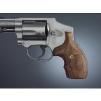 Hogue S&W J Frame Round Butt Grip Bantam, Pau Ferro