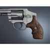 Hogue S&W J Frame Round Butt Grip Bantam, Coco Bolo