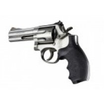 Hogue Rubber Grip for S&W K & L Frame Round Butt, Bantam Grip