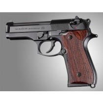 Hogue Beretta 92 Cocobolo Checkered Hardwood Grip