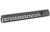 Ergo Grip, Superlite Modular M-LOK Rail, Fits AR/M4, 15", Black Finish