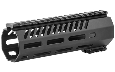 Mission First Tactical, Tekko, Free Floating MLOK System, Fits AR15 Carbine 7", Metal, Black Finish