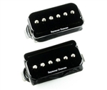 Seymour Duncan SHPR-1s P-Rails Neck and Bridge Pickup Set, Black