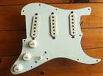 SMOKEY B'S RETRO VINTAGE STRAT PICKGUARD with SEYMOUR DUNCAN ANTIQUITY II SURF PICKUPS