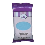 Sky Blue Sanding Sugar - 16 Ounce