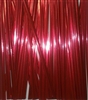 4" Red Metallic Twist Ties - 100 PACK Christmas holiday Valentine