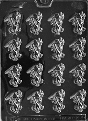 Bite Size Bunnies with Carrots Chocolate Mold