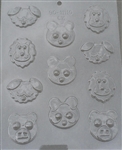 1-3/4" Animal Assortment Mold