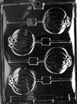 Plain Pumpkin Lolly Mold