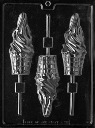 Ice Cream Cone Lolly Chocolate Mold