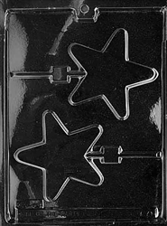 Star Lolly Chocolate Mold