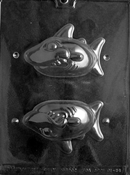 3D Shark Chocolate Mold Nautical Animal