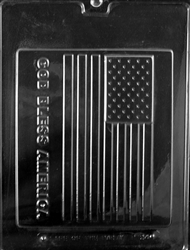 God Bless America Large Flag Mold