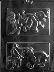 Political Elephant Donkey Mold