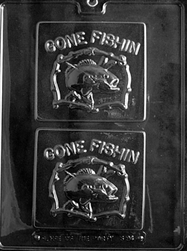 Gone Fishin' Chocolate Mold