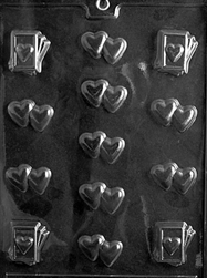 Double Heart Assortment Mold