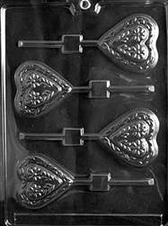 Swiss Heart Lolly Mold