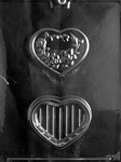 Rose Heart Pour Box Chocolate Mold V100 valentine wedding anniversary mothers day