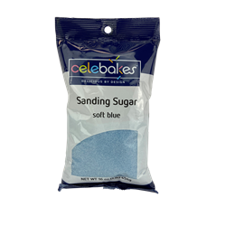 Soft Blue Sanding Sugar 16 Ounce Bag Easter boy birthday gender reveal 7500-783009