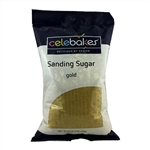 Gold Sanding Sugar - 16 Ounce