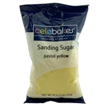Pastel Yellow Sanding Sugar  16 Ounce Bag Easter