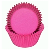 Pink Round Baking Cups Valentine cancer awareness girl