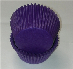 Purple Round Baking Cups graduation wedding birthday anniversary