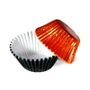 1/2 Ounce Black & Orange Foil Candy Cups