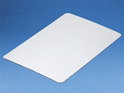 25" X 17" White Cake Pad