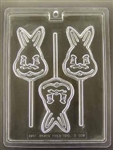 Bunny Head Pop Mold