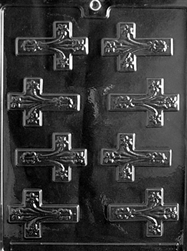 Fancy Cross Chocolate Mold