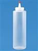 16 Ounce Plastic Squeezable Cylinder Bottle